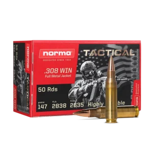 Norma CTG .308W Tactical FMJ