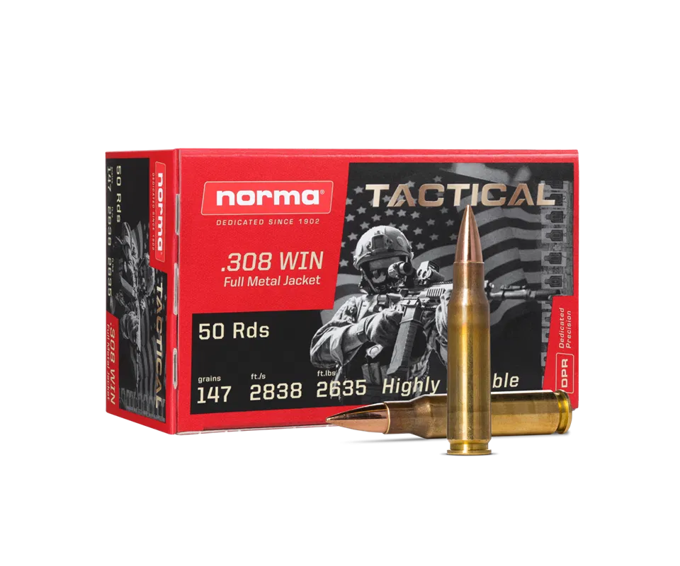 Norma CTG .308W Tactical FMJ - Bild 2
